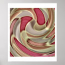 Search for abstract with gold red black posters White