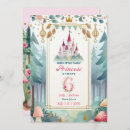 Search for 6th princess birthday invitations Fairy tale