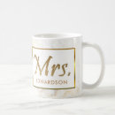 Search for gold wedding mugs Modern