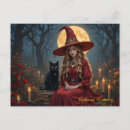 Search for witch cat postcards Familiar