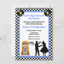 Search for 1950s invitations 50s party
