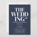 Search for navy blue and white wedding invitations Solid colour