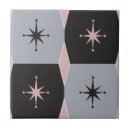 Search for black and pink tiles Mid century modern