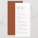 Search for minimalist wedding menus Boho
