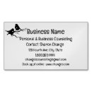 Search for growth business cards Silhouette