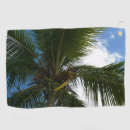 Search for palm tree golf towels Island