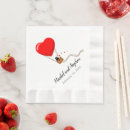 Search for hot air balloon napkins Red