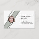 Search for journalist business cards Vintage