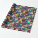 Search for hipster wrapping paper Merry christmas