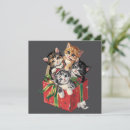 Search for vintage cat christmas cards Festive