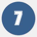 Search for number 7 stickers Seven
