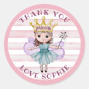 Search for first birthday princess stickers Watercolor