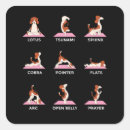Search for yoga pose stickers Cat