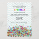 Search for second baby baby sprinkle invitations Rainbow