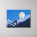 Search for full moon canvas prints Winter