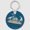 Search for space cartoon key rings Funny
