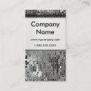 Search for sequin pattern business cards Silver