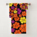 Search for orange and black bath towels Pattern