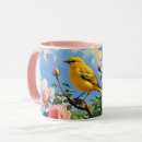 Search for yellow bird mugs Nature