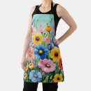 Search for spring flowers aprons Modern
