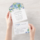Search for purple hydrangea wedding invitations Country