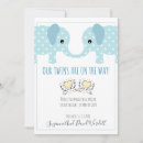 Search for expecting twins invitations Cute