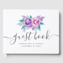 Search for floral wedding guest books Garden