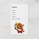 Search for mythical creatures business cards Asian