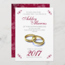 Search for burgundy and grey wedding invitations Script