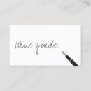 Search for wine business cards Alcohol