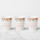 Search for baby shower paper cups Greenery