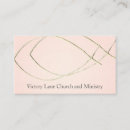 Search for christian fish business cards Pastor