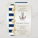 Search for rope bridal shower invitations Summer