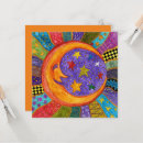 Search for colourful stars cards Sun