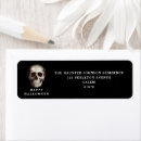 Search for skull return address labels Elegant