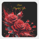 Search for romantic red roses stickers Birthday