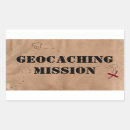 Search for geocache stickers Treasure