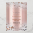 Search for rosegold invitations Elegant