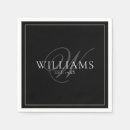 Search for mr and mrs napkins Elegant