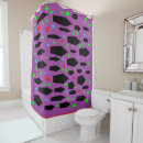 Search for purple and black shower curtains Blue