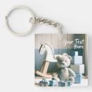 Search for rocking horse key rings Teddy bear