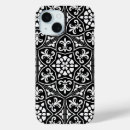 Search for fleur de lis cases Black and white