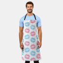 Search for lipstick aprons Pattern of lips