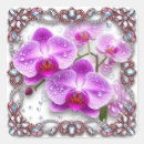 Search for pink orchids stickers Nature
