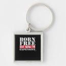 Search for born to be free key rings America humour
