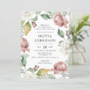 Search for mauve baby shower invitations Watercolor