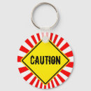 Search for caution key rings Funny