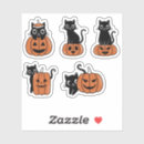 Search for spooky black cat stickers Magic