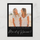 Search for postcards bridesmaid cards Proposal