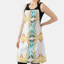 Search for teal abstract aprons Yellow